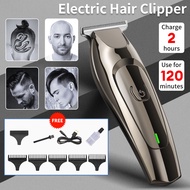 Professional Hair Clipper Rechargeable Trimmer Barber Cordless Electric Clippers Man Razor