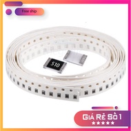 [500 Pieces]- Resistor 51 Ohm 0603 5% World Chip