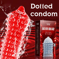 1box 10pcs dotted condom men for sex with size condoms for men sex reusable condoms with ring spikes bolitas trust condom for men original durex invisible ultra thin codom monster premiere silicon thin ring penis sleeve