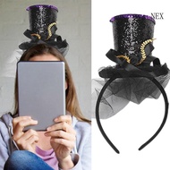 NEX Kids Fascinator  Hat Headband Versatile Tophat Hair Hoop for Halloween Party