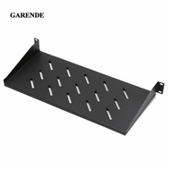 [Garende] Server Rack Shelf, Ventilated Cantilever Shelf, Disassembled Mounting, Heavy-duty Steel fo