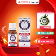 Vitamin D3 BioAmicus Giúp Phát Triển Hệ Xương Và Răng Cho Trẻ Nhỏ Tăng Cường Hệ Miễn Dịch 400IU/giọt