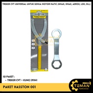 Universal Motorcycle CVT Tracker + 39x41 Key Automatic Motorcycle CVT Tracker/