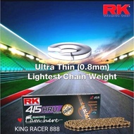 RK415 130L HRU U RING GOLD CHAIN MADE IN JAPAN 100% ORIGINAL RK 415