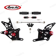 SUZUKI GSXR1000 L7-M2 2017-2022 ARASHI RACING FOOTREST HIGH PERFORMANCE (READY STOCK MALAYSIA)