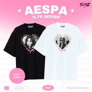 Aespa 'I Love You Everyday' Series T-Shirt - Karina Winter NingNing Giselle | FRONT ONLY | Tshirt 10