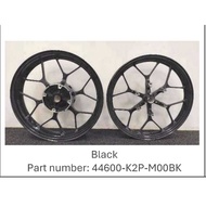 RSX 150 STANDARD SPORT RIM SET HONDA 100% ORIGINAL 44600-k2P-M00