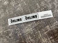 สติ๊กเกอร์ติดโช๊ค OHLINS สติ๊กเกอร์ติดโช๊คแบบใส