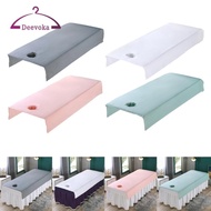 [deevoka] SPA Massage Bed Cover Sheet Protector with Hole 31.5x78.7inch Anti Slip Professional Acces