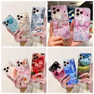New Case For iPhone 17 Pro A3256 A3523 / iPhone 17 Pro Max A3526 A3257 Casing Fashion Flower Bowknot