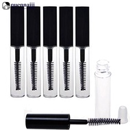 QUENNA 1pcs 4ml Black Portable Travel Empty Plastic DIY Mascara Tube Eyelash Cream Container Bottle 