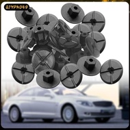 [qjypno49] Car Unthreaded Nuts Durable ABS Fastener Clip 4mm Hole for BMW E46 E90 Mercedes Benz W201