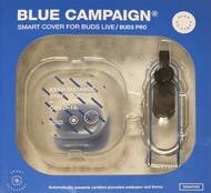 原裝 未開封 韓國 Blue Campaign Designed For Samsung 三星 Galaxy Buds 2 / Buds Pro / Live 透明 智能抗菌保護殼 Smart Cover Case 耳機 TPU 軟膠 保護套