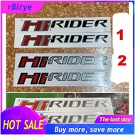 【Big Sale】HiRIDER FORD RANGER sticker สติกเกอร์ ฟอร์ด แรนเจอร์ ไฮไรเดอร์ แก้มท้าย กระบะ ปิคอัพ 1 คู่