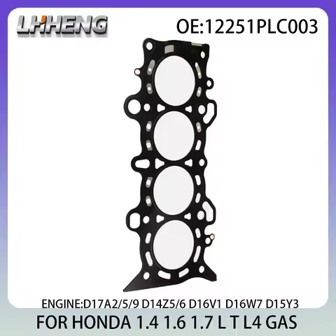 Engine Valve Cover Cylinder Gasket For HONDA CIVIC FR-V STREAM 12251PLC003 12251PLC004 D17A D16V 1.4