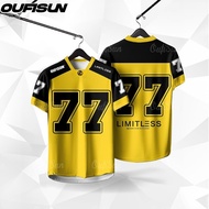 【Free Custom Name & Number】Campus Football Team Jersey No. 77 Jersey Fashionable Sports Unisex Baske
