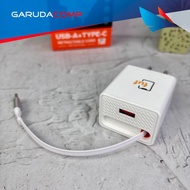 FUF Charger Fast Charging 35W Max Type C Retractable Android iphone
