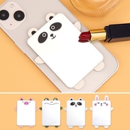 [Mini Mirror]Mobile Phone Back Sticker Mirror Creative Mini Carry-on Cosmetic Mirror Only Heavy12Gram Ultra-Light Drop-Resistant Phone Stickers Mirror Ultra-Thin Portable Small Mirror Be Beautiful Anytime and Anywhere For Girls Small Gift