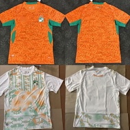 2026 Ivory Coast away S-2XL fan edition men's football short sleeved jersey