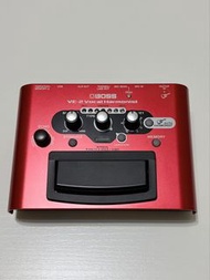 BOSS VE-2人聲效果器 guitar vocal