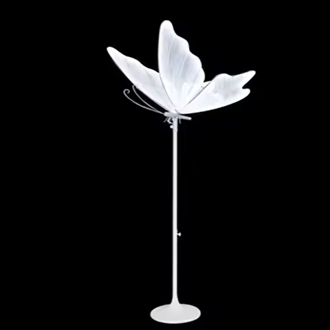 60cm Luminous Butterfly Wing Pendant Ceiling Decoration Wedding Road Guide Hotel Stage Decoration Li