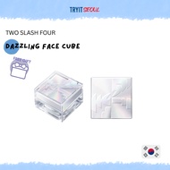 [TWO SLASH FOUR by RISABAE] Dazzling Face Cube 4.5g (#Star Like) | Korean Makeup K-beauty