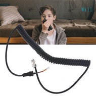 Will Replacement Microphone Cable for MH 36B6JS MH-48A6J FT-8900R MH 36B6JS