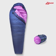 Yidumei Down Sleeping Bag Mummy Type 700FP JIS9010 White Duck Camping Mountaineering 400g 600g 800g 