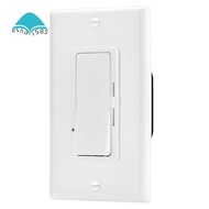LED Dimmer Switch 0-10V for Dimmable LED Lights, CFL, Incandescent Bulbs-Single-Pole or 3-Way Compat