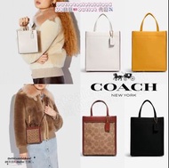 🔥熱賣可愛款 🔥Coach MINI CASHIN TOTE IN SIGNATURE CANVAS BAG HANDBAG PHONE CROSSBODY 手機袋 電話袋