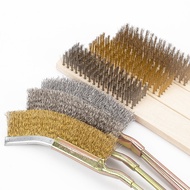 Wire Brush Walnut Cleaning Knife Brush Iron Brush Pig Hair Brush Walnut Cleaning Knife Brush F3JL