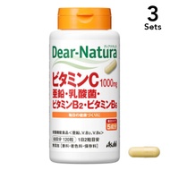 【3入組】Asahi朝日 Dear-Natura 維生素C・B群・鋅・乳酸菌 120粒