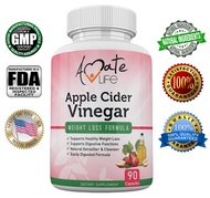 [USA]_Amate Life Apple Cider Vinegar Weight Loss Formula- All-Natural Apple Cider Vinegar Dietary Su