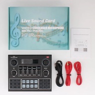 V9 Sound Card Set Mobile Phone Computer K Song Live With Bluetooth