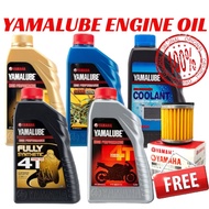 Ori Yamalube Engine Oil YAMALUBE FULLY SYNTHETIC 4T 10W40 SEMI SYNTHETIC 4T 10W40 4T AT 20W40 4T 20W50 Minyak Hitam