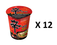 [MADE FROM KOREA] NongShim Shin Ramyun (CUP) Carton （12cups x 68g)