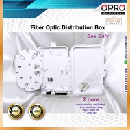 [Combo] 2 Port TM-Passed FTTH FTB Wall Mount Unifi / Fiber Termination Box / Junction Box