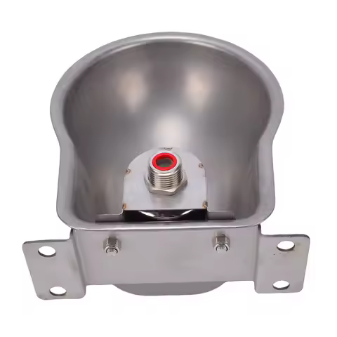Automatic Sheep Water Bowl Sheep Water Feeder Stainless Steel Livestock Waterer Water Dispenser for 
