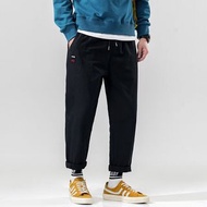 🇺🇸🇯🇵 Size: M-5XL 日韓系男裝工裝九分褲