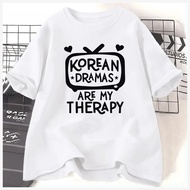 Korean Drama T-shirt for Women - Casual Short Sleeve