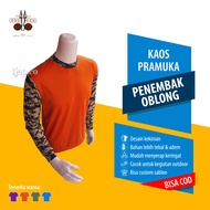 Baju kaos Lapangan Pramuka BPBD - Penembak Orange