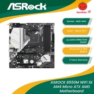 ASROCK B550M WiFi SE AM4 Micro-ATX Motherboard