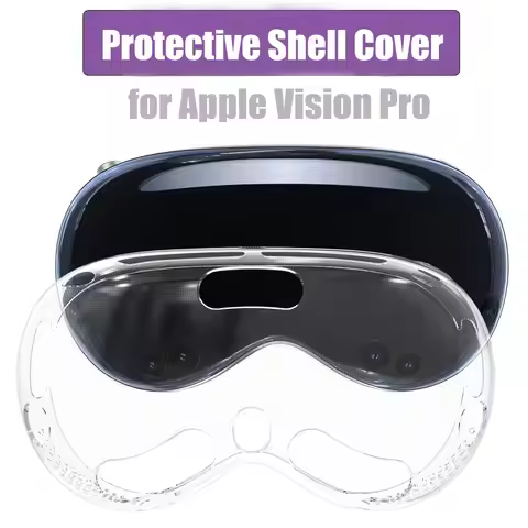 Protective Shell Cover for Apple Vision Pro Accessories VR TPU Soft Skin for Vision Pro Headse Prote