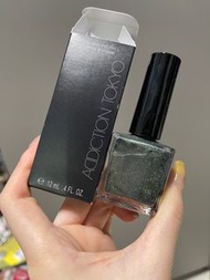 Addiction Tokyo 甲油 nail polish sacred grove 深綠色閃粉