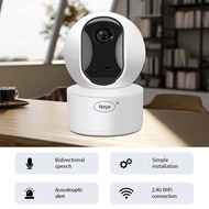 Neye 8mp 4k Wifi Security Surveillance Camera Home Indoor 1080p Bidirectional Audio Camera 5x Digita