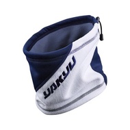 【野YAKYU】流線剪接造型護頸套 - 深藍/白