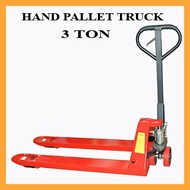 Hand Pallet Truck 3Ton PU Tyre Nylon Tyre Pallet Jet Handling Forklift