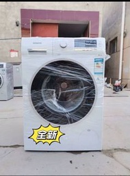 【最後十台低價】全自動滾筒洗衣機 大眼仔洗衣機滾筒洗脫一體洗衣機 側翻蓋洗衣機