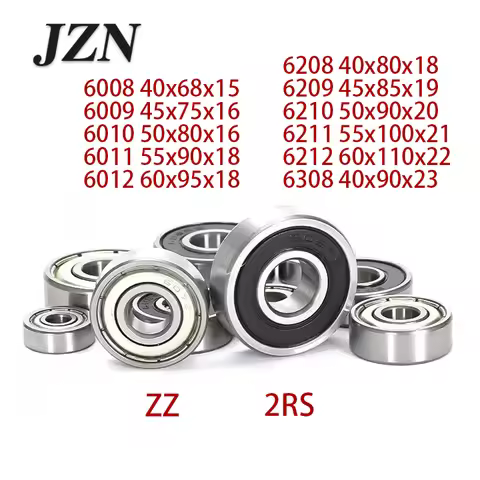 6008 6009 6010 6011 6012 6208 6209 6210 6211 6212 6308 DDU ZZ 2RS High precision Deep groove ball be