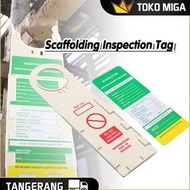 (0_0) Scaffolding Tag Holder / Scaffolding Inspection Tag - 1 Tag 1